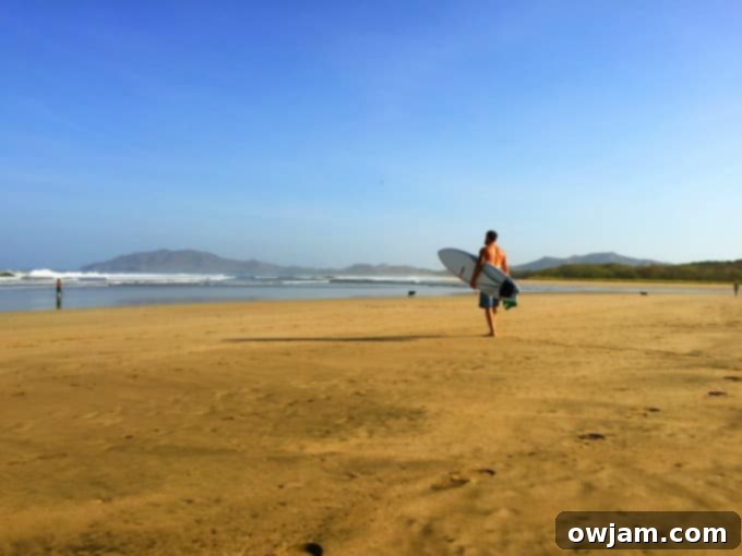 Tamarindo Beach and Ocean