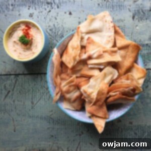 Golden Homemade Pita Crisps 5 Homemade Baked Pita Chips