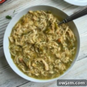 Slow Cooker Salsa Verde Chicken Tacos 1200 x 1200