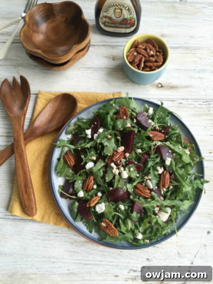 Savor Roasted Beet Salad with Goat Cheese Pecans and a Chance to Win a 25 Dollar Gift Card 3 Roasted Beet Salad with Goat Cheese and Pecans