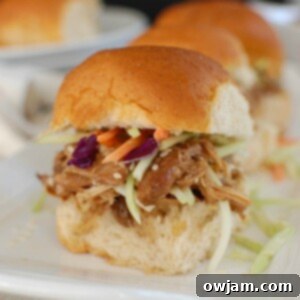 Sticky Honey Sesame Slow Cooker Chicken Sliders 7 Slow Cooker Asian Honey Sesame Chicken Sliders
