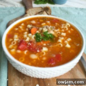 Hearty Italian Pasta & Bean Delight 8 Pasta e Fagioli Soup thumbnail