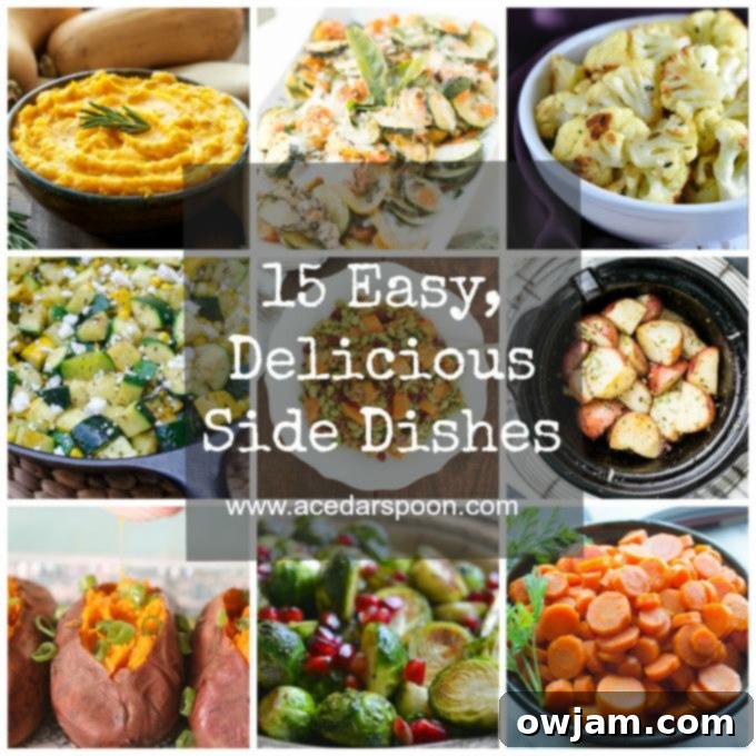 15 Easy Delicious Side Dishes A Cedar Spoon
