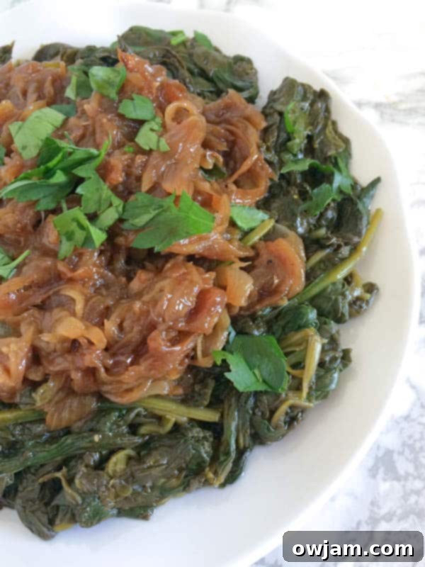 Garlicky-Greens-with-Fried-Onions-The-Lemon-Bowl