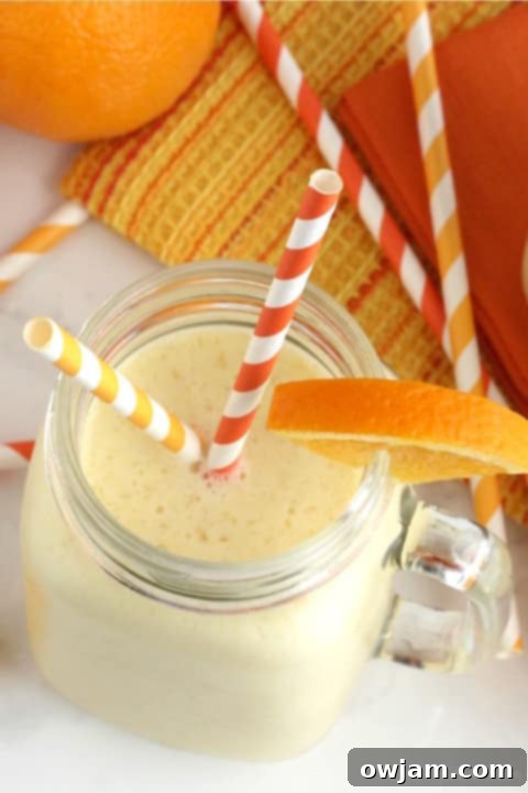 Pineapple Orange Creamsicle Smoothie