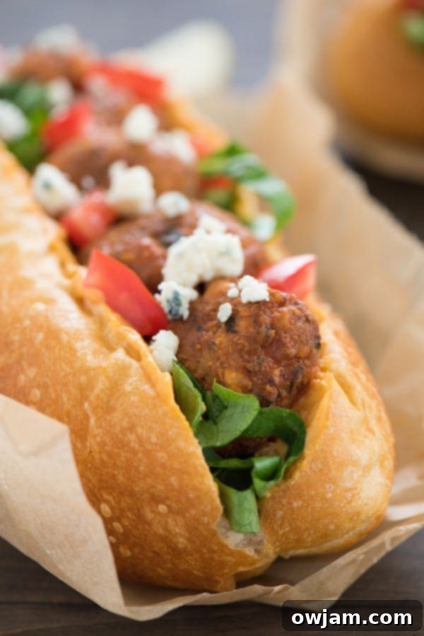 Buffalo Falafel Subs