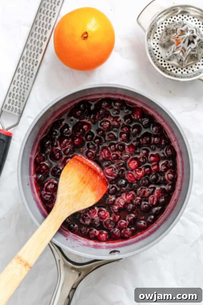 Warm Brie Cranberry Naan Bread in a pot