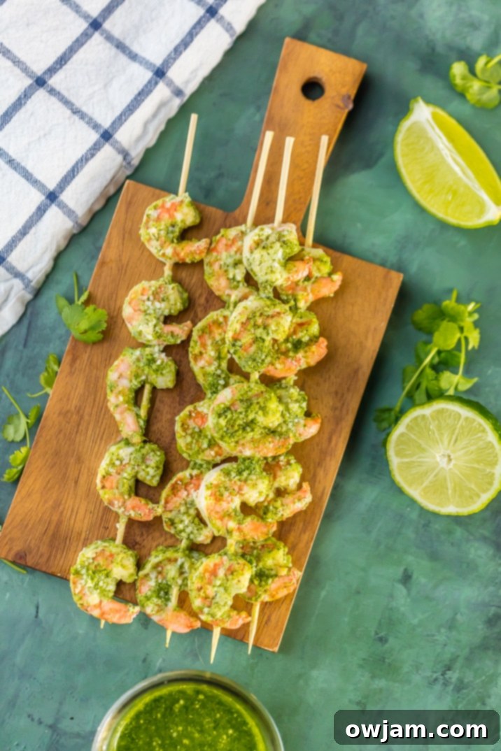 Party Perfect: 12 Appetizers That Use Just Four Ingredients 9 cilantro-lime-pesto-shrimp-two-ways-4-of-8