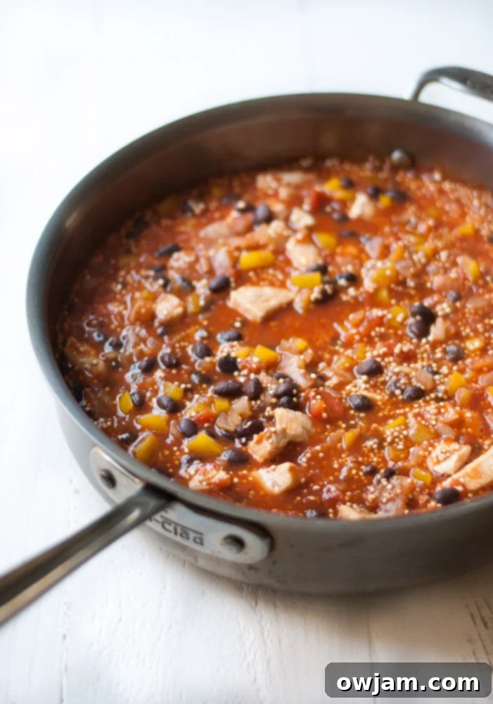 Quick and Easy One Pot Mexican Quinoa
