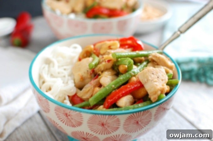 Lemongrass Chicken Noodle Bowls - a healthy and customizable meal
