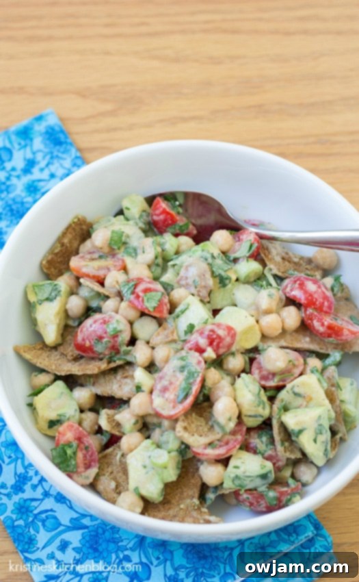 Deconstructed Falafel Salad
