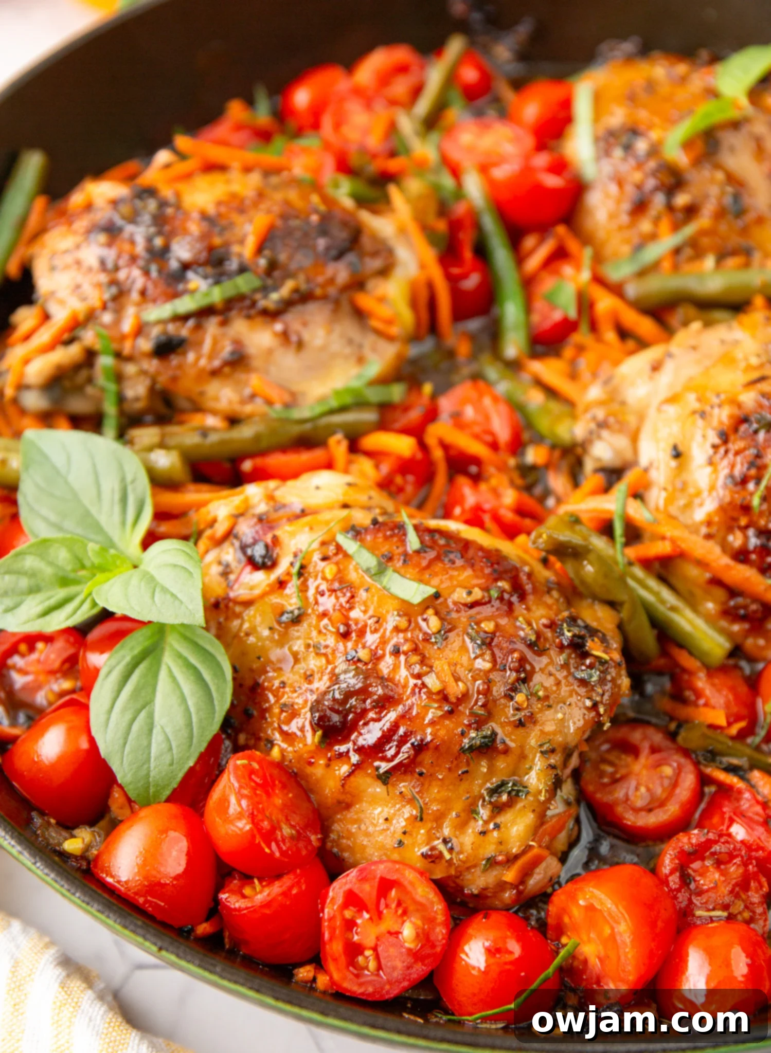 Effortless Balsamic Chicken Dinner 13 Easy Balsamic Chicken Recipe with fresh basil