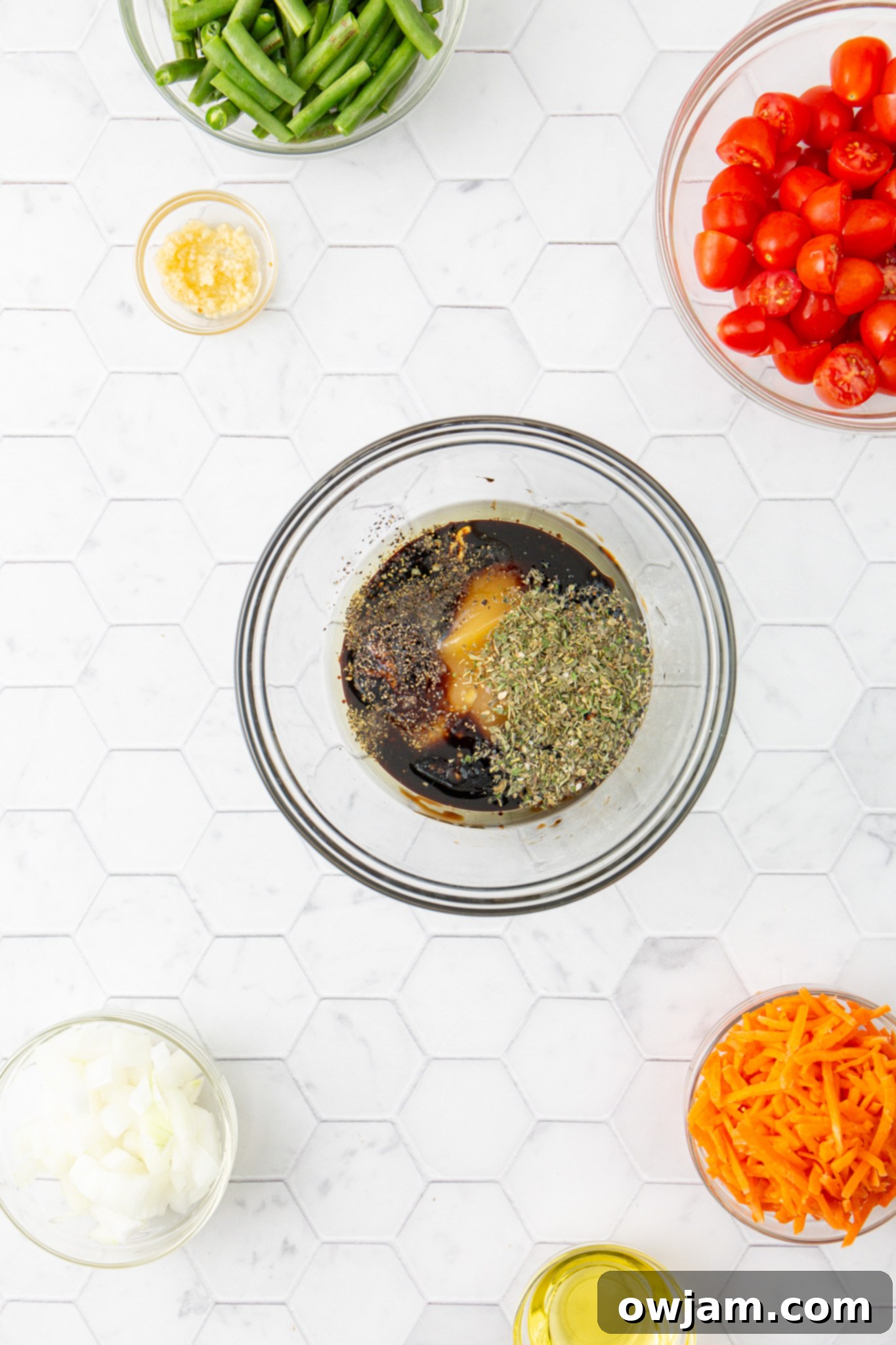 Effortless Balsamic Chicken Dinner 8 Easy Balsamic Chicken Recipe mixing sauce