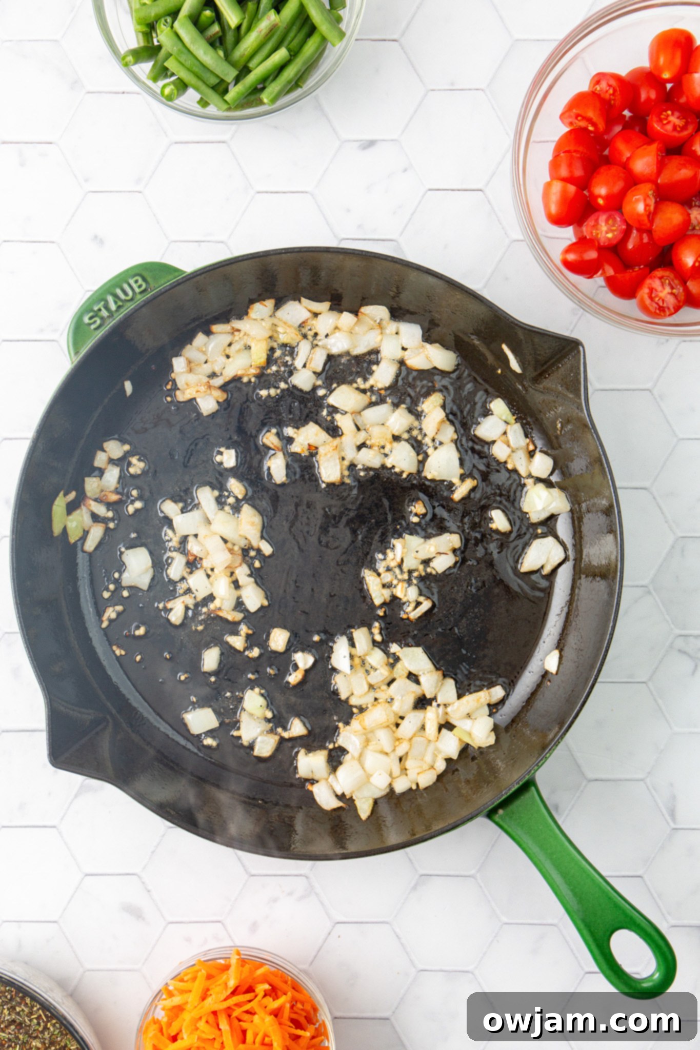 Effortless Balsamic Chicken Dinner 9 Easy Balsamic Chicken Recipe onions in a skillet