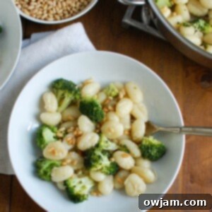Nutty Brown Butter Gnocchi with Broccoli and Pine Nuts 6 img 20350 5 1