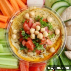 Lebanese Style Hummus for snacking