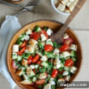 Torn Bread Caprese Salad 6 Caprese Panzanella salad