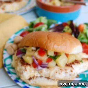 Tropical Macadamia Coconut Crusted Chicken with Pineapple Salsa 7 Macadamia Coconut Crusted Chicken with Pineapple Salsa