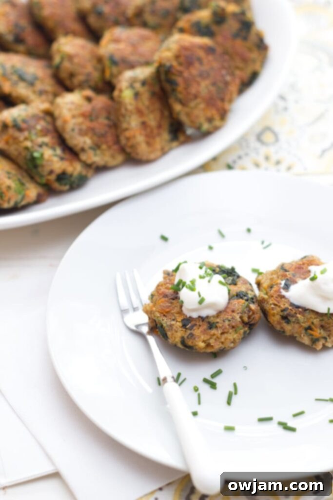 Spinach Quinoa Patties - a healthy and protein-rich meal for kids
