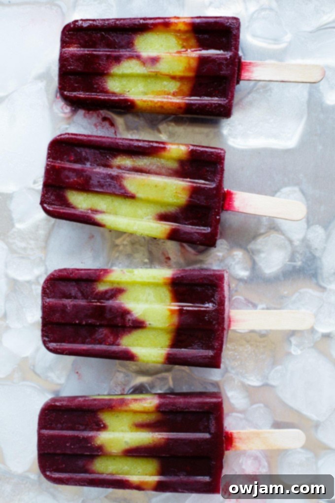 25 Icy Delights to Beat the Summer Heat 9 BlackberryFigSagePopsicles-3-680x1020
