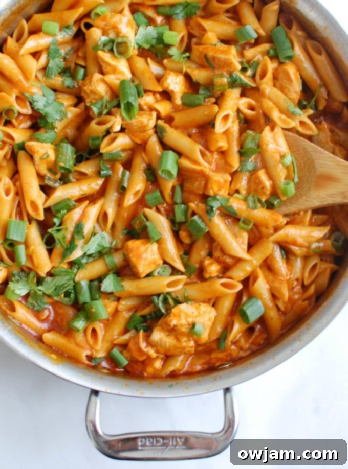 One Pot Chicken Enchilada Pasta - the best