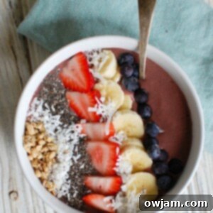 Vibrant Chia Fruit Delight 14 Chia Seeds Fruit Bowl with bananas and chia seeds.