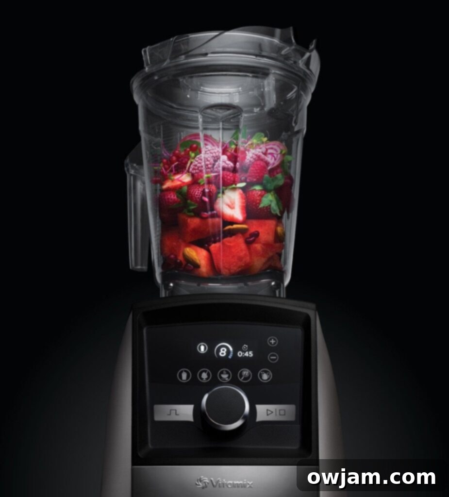 Vibrant Chia Fruit Delight 4 Vitamix Ascent Series Blender