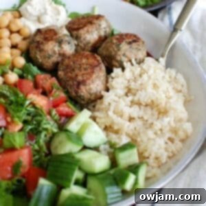 Mediterranean Baked Turkey Meatballs 1200 x 1200