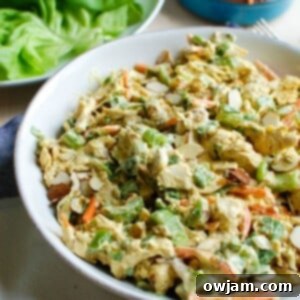 Effortless Curry Chicken Salad 5 Simple Curry Chicken Salad, a delicious and easy meal prep option, perfect for lunch or picnics.