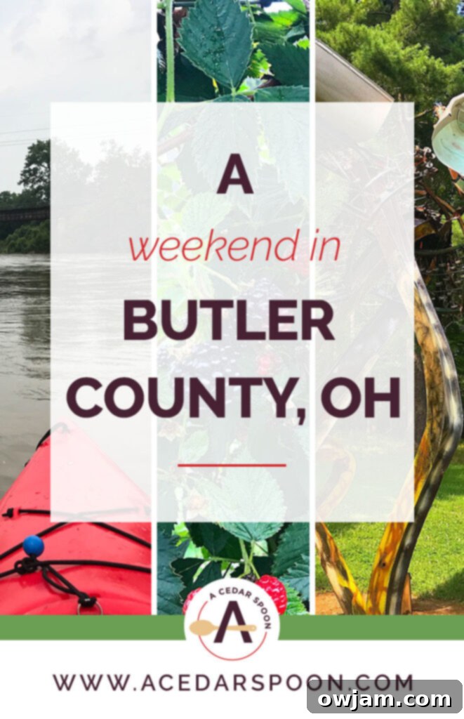 Scenic view of Butler County, Ohio