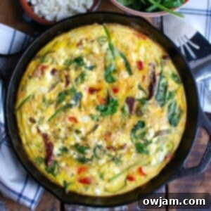 Sun-Dried Tomato Goat Cheese Frittata 1200 x 1200