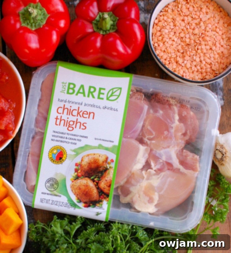 Slow Cooker Moroccan Chicken Soup ingredients