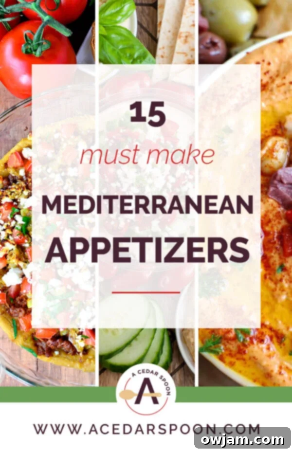 A vibrant platter of 15 diverse Mediterranean appetizers, including dips, fresh vegetables, and savory bites, perfect for healthy entertaining.