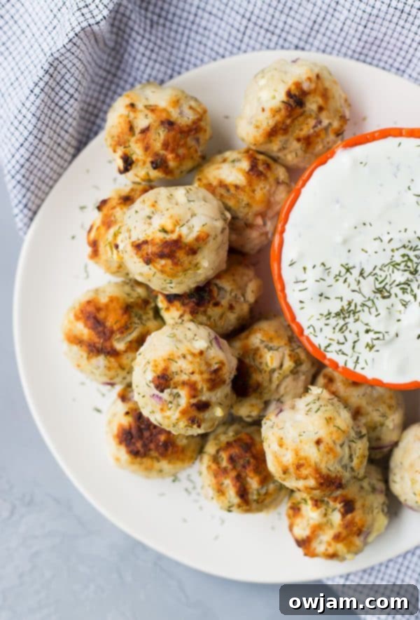 These Greek meatballs are healthy and gluten-free, making them perfect for meal prep, but they’re also great for parties. Pair them with some tzatziki sauce and you’re good to go!