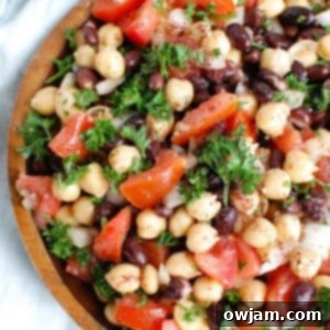 Mediterranean Chickpea and Bean Salad 6 Balela Salad 1200 x 1200