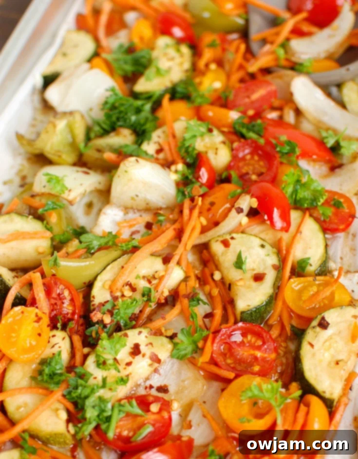 One-Pan Balsamic Chicken & Roasted Vegetables 5 Sheet Pan Honey Balsamic Chicken Tenders and Vegetables Veggies