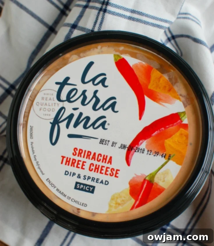 Baked Sriracha Sweet Corn Dip Product 