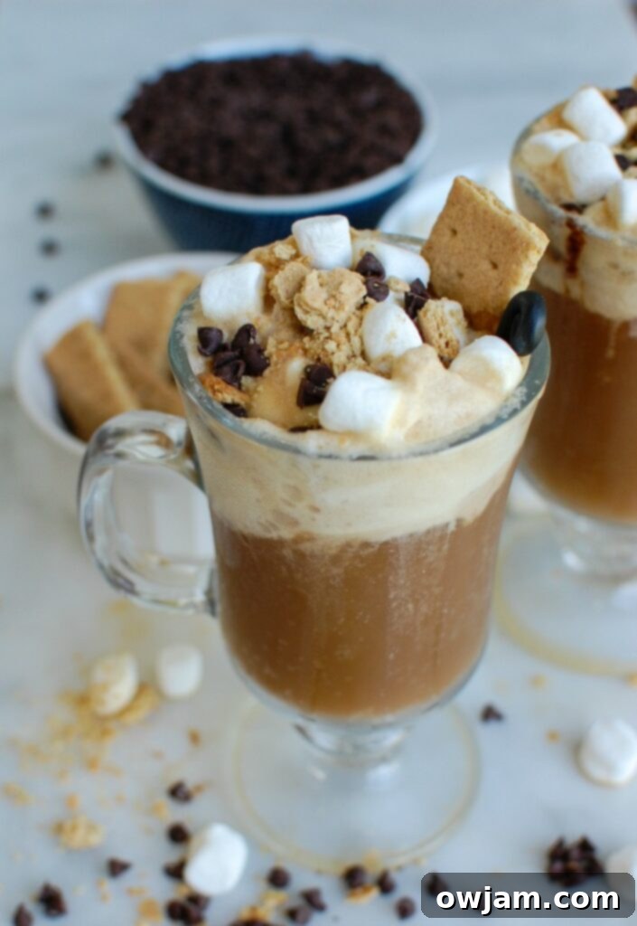 S'more A&W Root Beer Floats One Cup