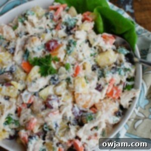 Island Chicken Salad 6 Tropical Chicken Salad Above