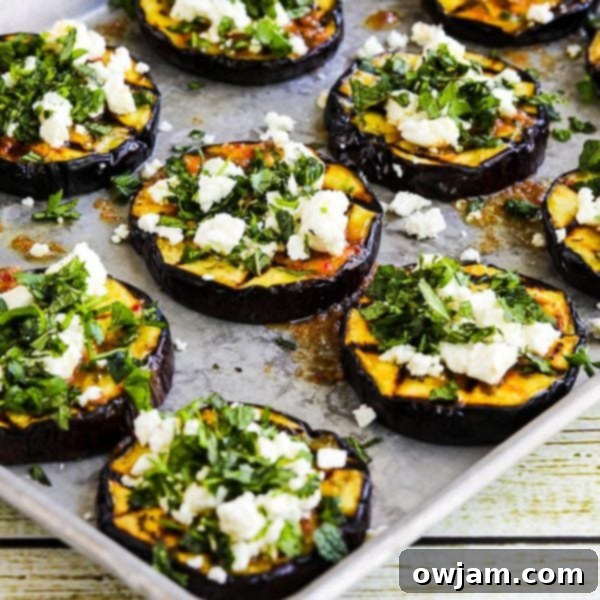 11 Incredible Eggplant Dishes 12 Grilled Eggplant with Garlic-Cumin Vinaigrette, Feta and Herbs