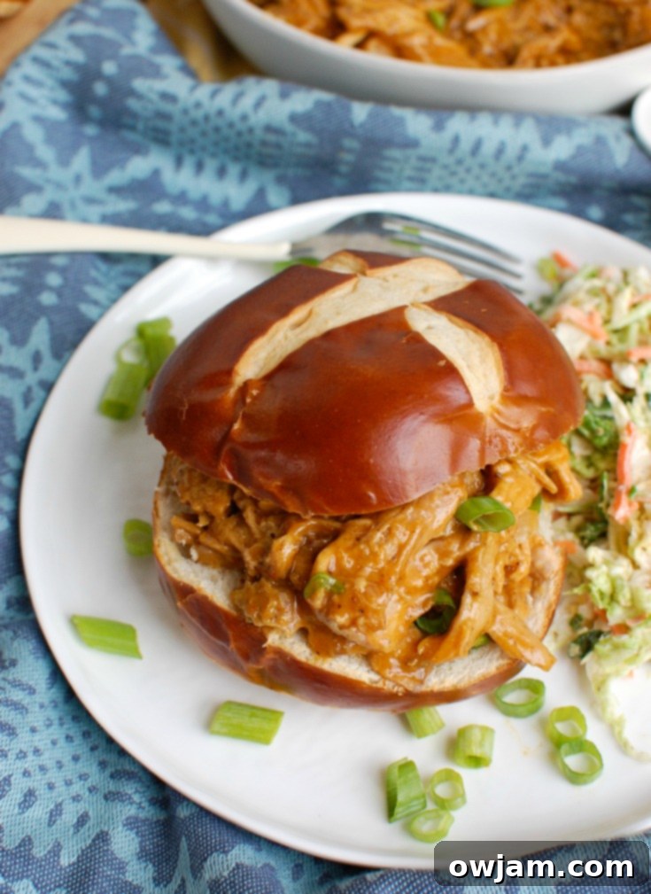 How to Make Pork Tenderloin in the Slow Cooker on plate.