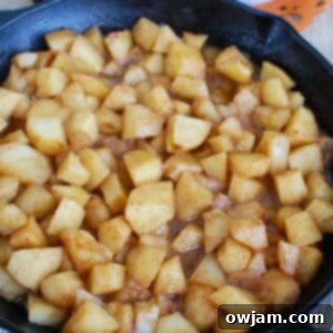 Cozy Skillet Apples 6 Easy Skillet Apples 1200 x 1200