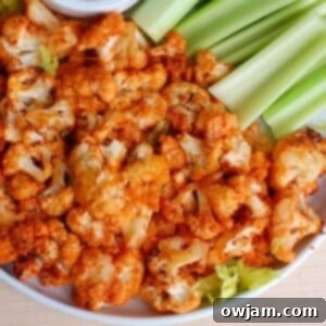 Fiery Cauliflower Bites 7 Roasted Buffalo Cauliflower 1200 x 1200