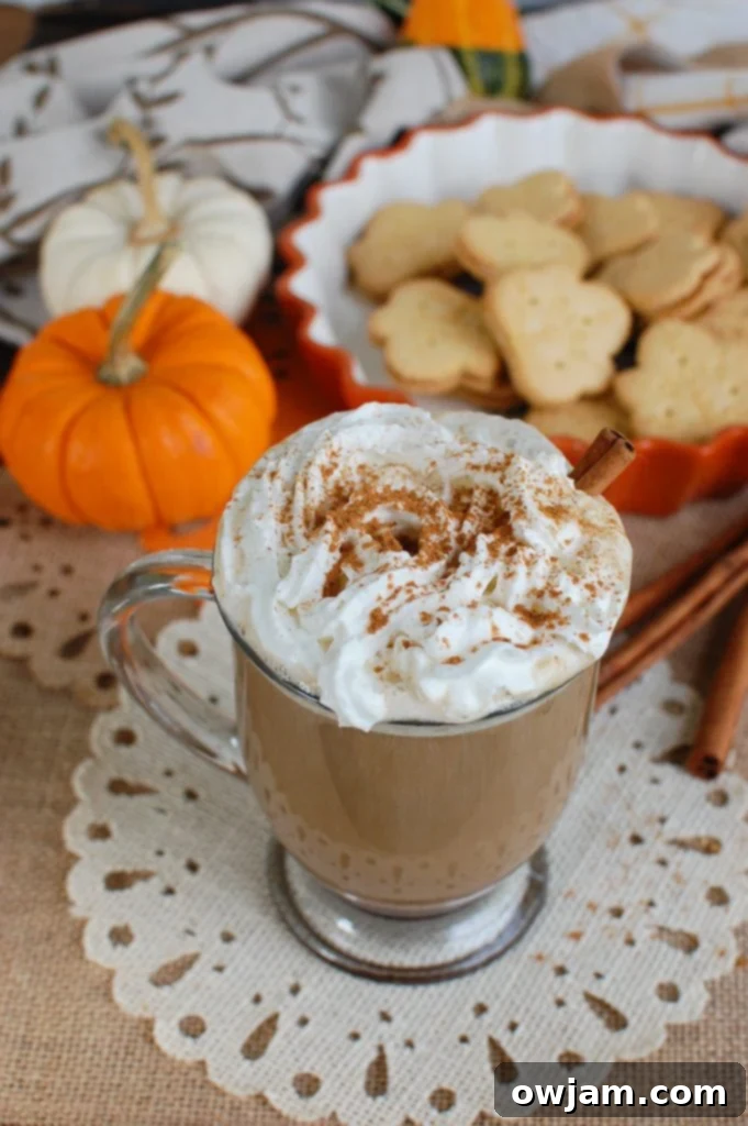 Autumn's Spiced Pumpkin Delight 3 Pumpkin Spice Latte topped with whip cream and spices