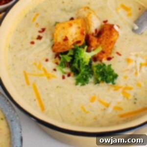 Instant Pot Broccoli Cheese Soup 1200 x 1200