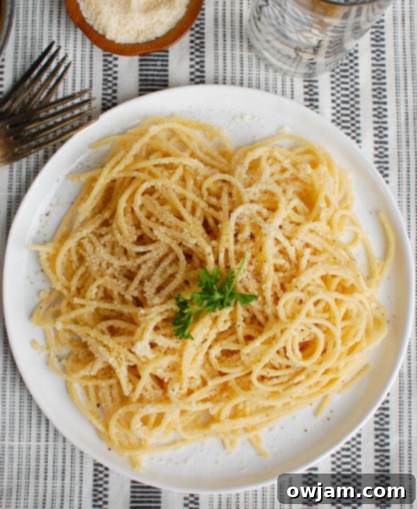 Sunshine Lemon Pasta 4 Lemon Pasta Above