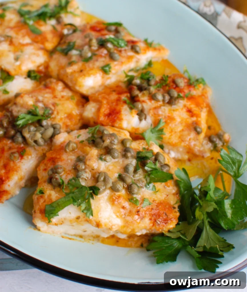Lemon-Kissed Baked Cod 4 Baked Cod with Lemon with fresh parsley