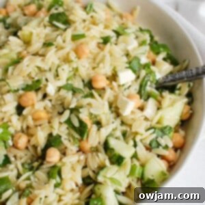 Delicious Chickpea Salad 7 Chickpea Orzo Salad Recipe 1200 x 1200