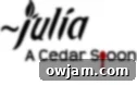 Cedar Spoon Blog Signature Logo