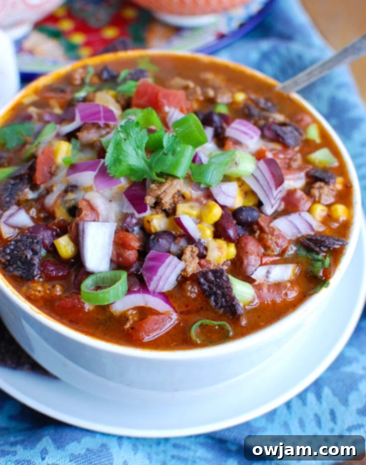 Hearty Instant Pot Turkey Chili